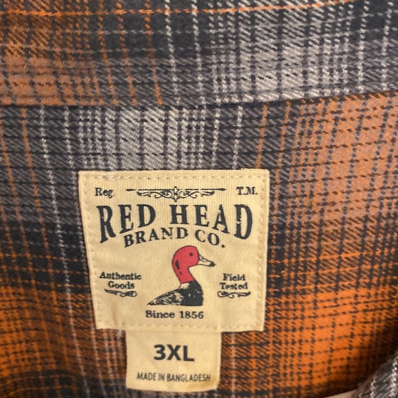 Red head LS flannel - Picture 2 of 3
